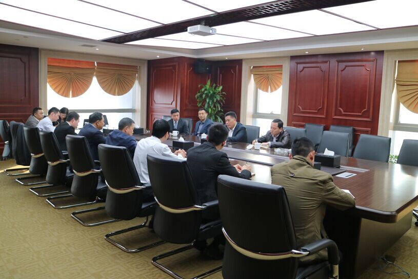 安徽省农村信用社联合社领导莅临观歌公司调研指导